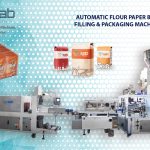 خط اتوماتيكي بالكامل ا (الطحين، ضمن اكياس ورقية مع التوضيب .